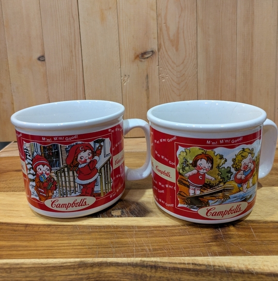 Campbell's Red and White Soup Mugs - Picture 2 of 10